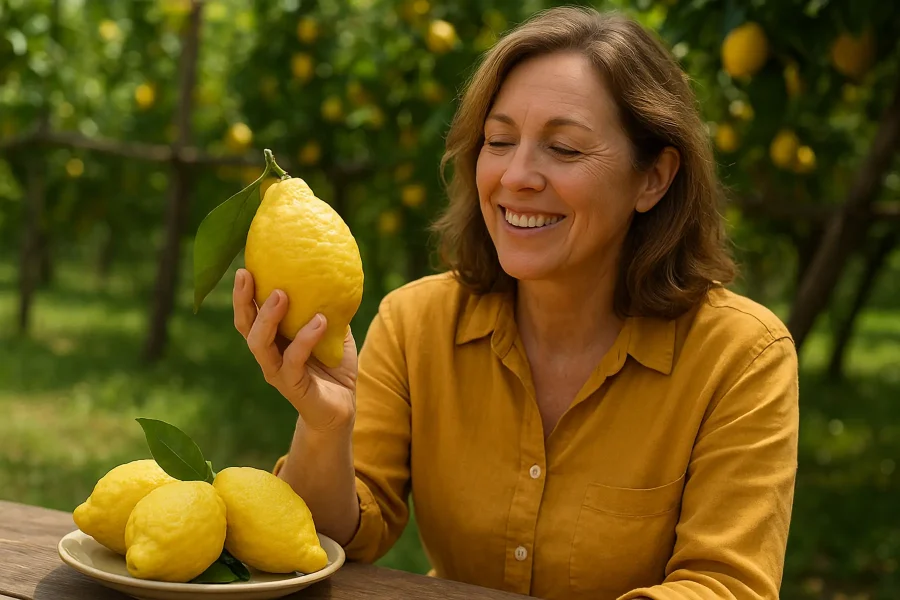 Limone Costa d’Amalfi IGP (sfusato) e i suoi usi in cucina