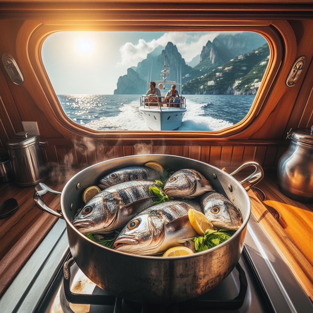 Recettes De Poisson De Agostini "CUCINARE IL PESCE" - Complet Avec Classeur - Occasion